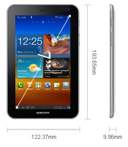 foto di Samsung Galaxy Tab 7 Plus P6200