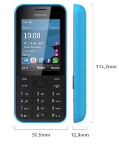 foto di Nokia 208