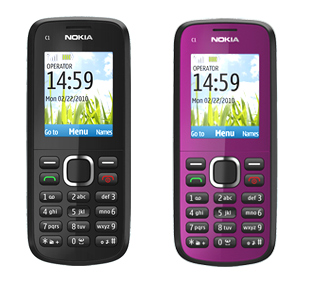 foto di Nokia C1-02