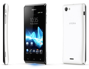 foto di Sony Xperia J